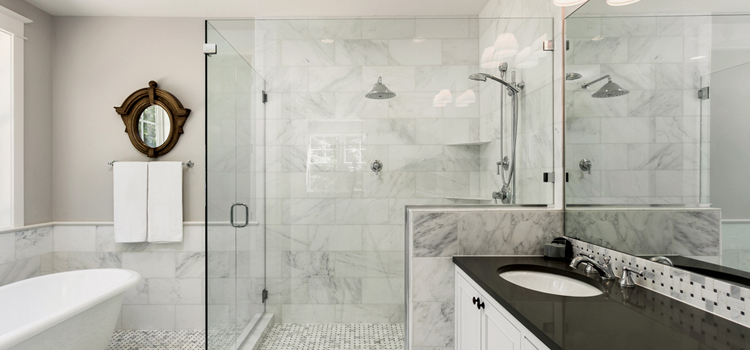 bathroom shower door installation in Hawaiian Gardens